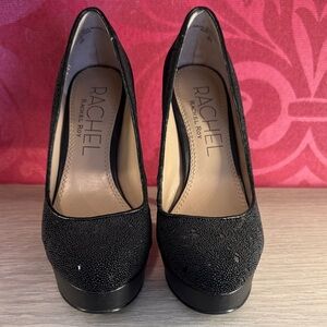 RACHEL Rachel Roy Black Elegant Heels